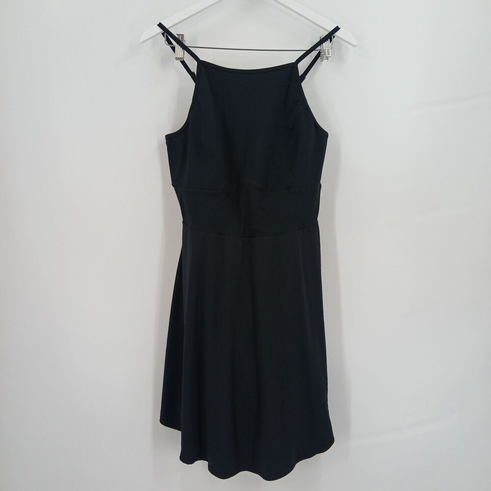 womens Torrid Active Black Strappy Athletic Dress Built In Shorts plus Size 0